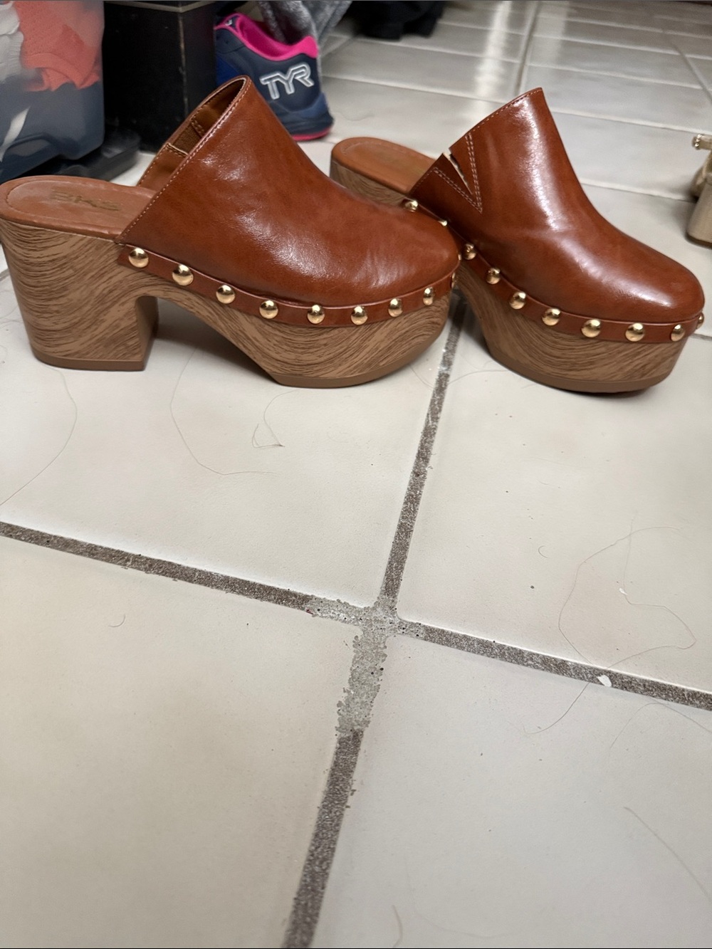 Bakers Tan Clog/ Mule 7